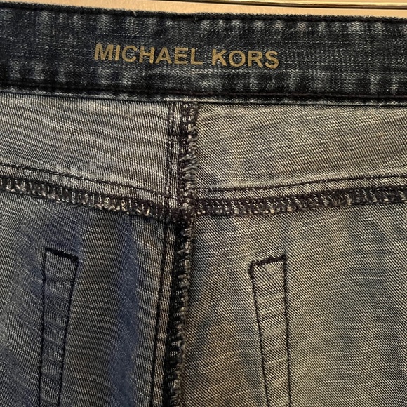 Michael Kors Women's Straight Leg Dark Wash Jeans - Size 6 - Picture 8 of 11